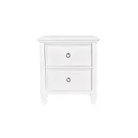 Bb044w-040 New Classic Furniture Tamarack - White Bedroom Furniture Nightstand