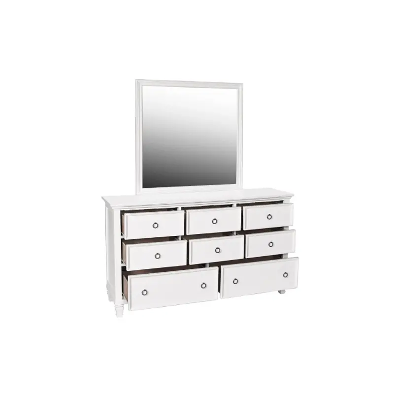 Bb044w-050 New Classic Furniture Tamarack - White Bedroom Furniture Dresser