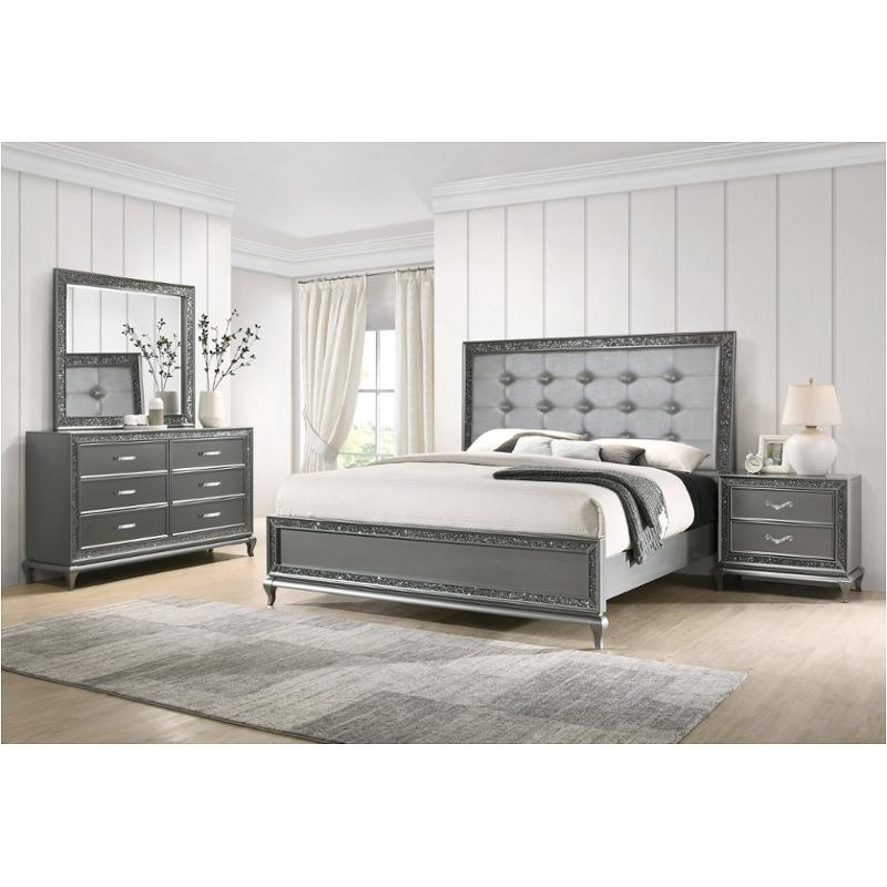 B0931p-310 New Classic Furniture Park Imperial - Pewter Bedroom Furniture Bed