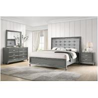 B0931p-310 New Classic Furniture Park Imperial - Pewter Bedroom Furniture Bed