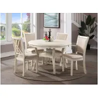 D3651-50s-bsq New Classic Furniture Amy Dining Room Furniture Dining Table