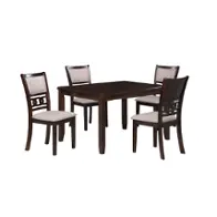 D1701-548-chy New Classic Furniture Gia - Cherry Dining Room Furniture Dining Table