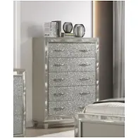 B976s-070 New Classic Furniture Radiance Silver Bedroom Furniture Chest