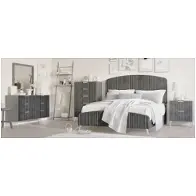 B4378g-115-335 New Classic Furniture Kailani - Gray Bedroom Furniture Bed