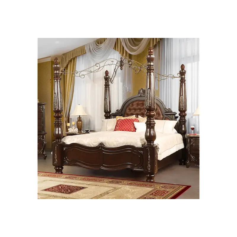 B1808-110-120-310p-320p-330-140 New Classic Furniture Palazzo Marina Bedroom Furniture Bed