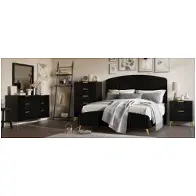 B4378k-315-335 New Classic Furniture Kailani - Black Bedroom Furniture Bed