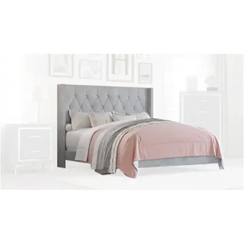 B3365g-415-435 New Classic Furniture Huxley - Gray Bedroom Furniture Bed