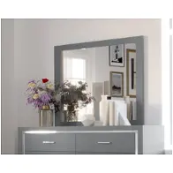 B3365g-060 New Classic Furniture Huxley - Gray Bedroom Furniture Mirror