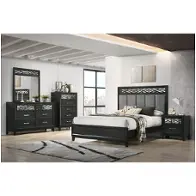 B1655-315-335 New Classic Furniture Obsidian Bedroom Furniture Bed