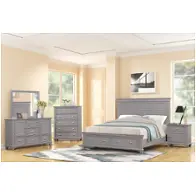 B2118g-310-320-330 New Classic Furniture Jamestown - Grey Bedroom Furniture Bed