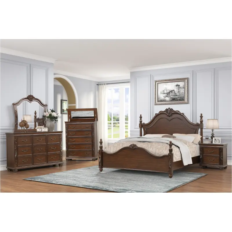 B5007-310-320-330 New Classic Furniture Vienna Bedroom Furniture Bed