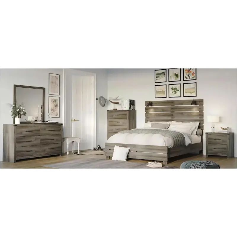 B6303-415-535 New Classic Furniture Misty Lodge Bedroom Furniture Bed