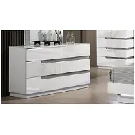 B69-050 New Classic Furniture Paradox - White Bedroom Furniture Dresser