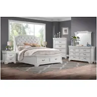 B493w-310-328-330 New Classic Furniture Lyndhurst - Vintage White Bedroom Furniture Bed