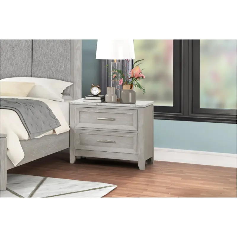 B2442-040 New Classic Furniture Fiona Bedroom Furniture Nightstand