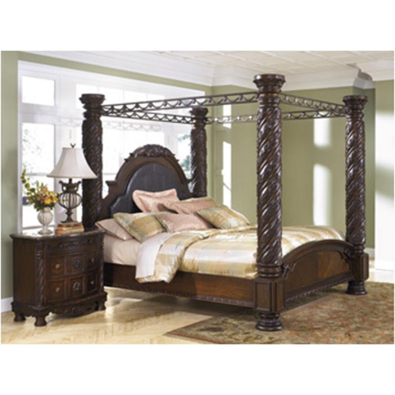 B553-199 Ashley Furniture North Shore - Dark Brown Bedroom Furniture Bed