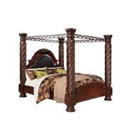 B553-150 Ashley Furniture North Shore - Dark Brown Bedroom Furniture Bed