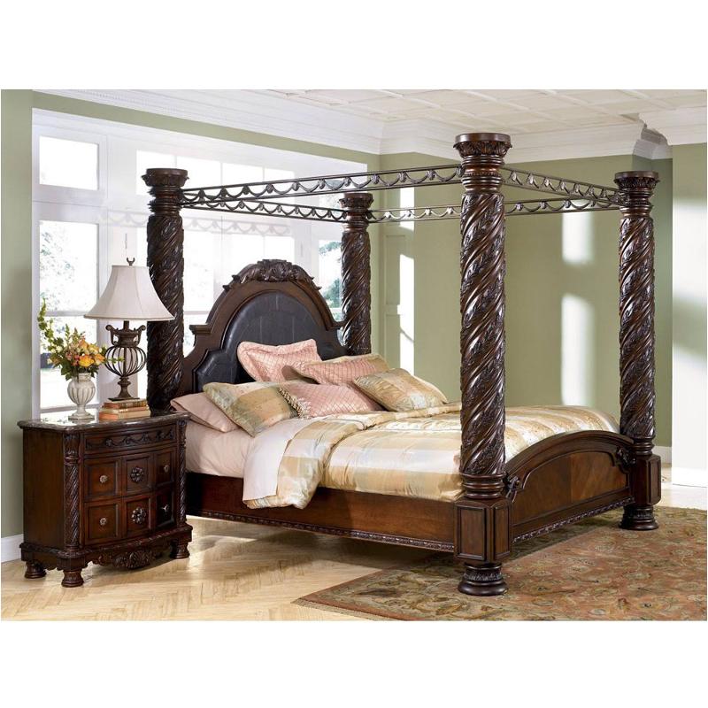 B553-151 Ashley Furniture North Shore - Dark Brown Bedroom Furniture Bed