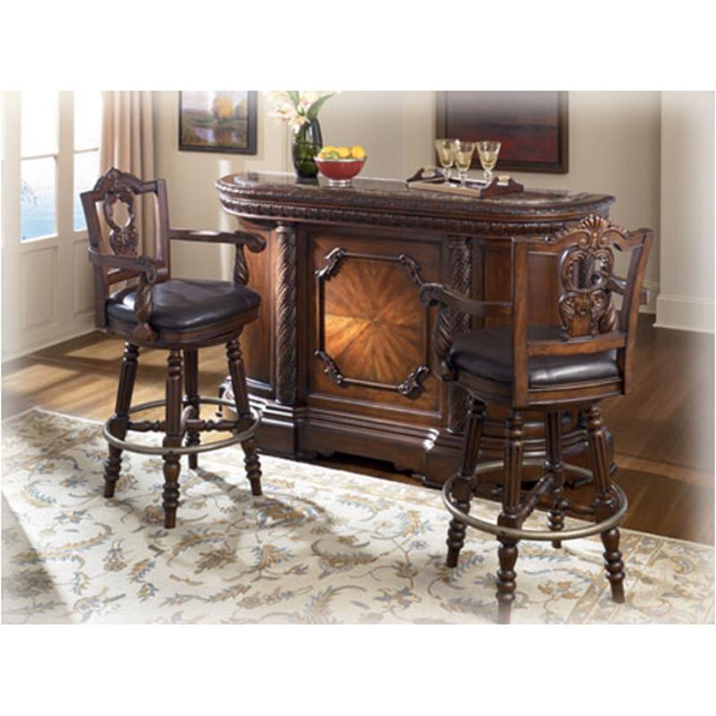 D553-65 Ashley Furniture North Shore - Dark Brown Dining Room Furniture Bar