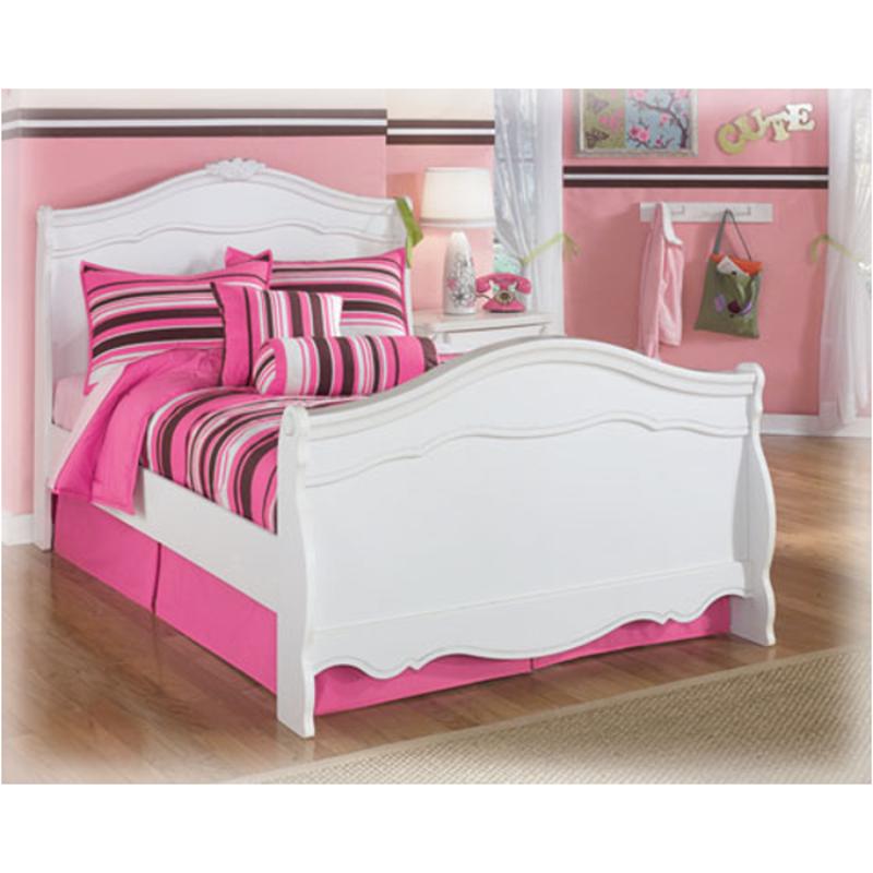 B188-88n Ashley Furniture Exquisite - White Bedroom Furniture Bed