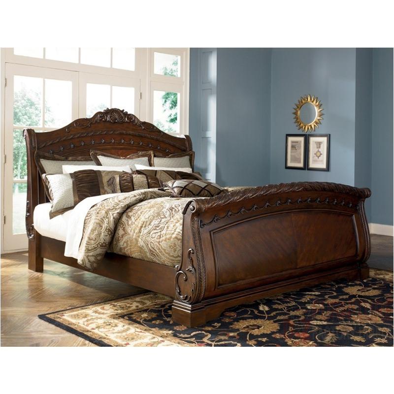 B553-73 Ashley Furniture North Shore - Dark Brown Bedroom Furniture Bed