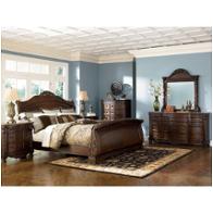 B553-77 Ashley Furniture North Shore - Dark Brown Bedroom Furniture Bed