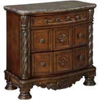 B553-193 Ashley Furniture North Shore - Dark Brown Bedroom Furniture Nightstand