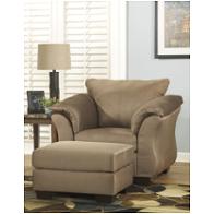 7500214 Ashley Furniture Darcy - Mocha Living Room Furniture Ottoman