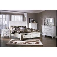 B672-77 Ashley Furniture Prentice - White Bedroom Furniture Bed