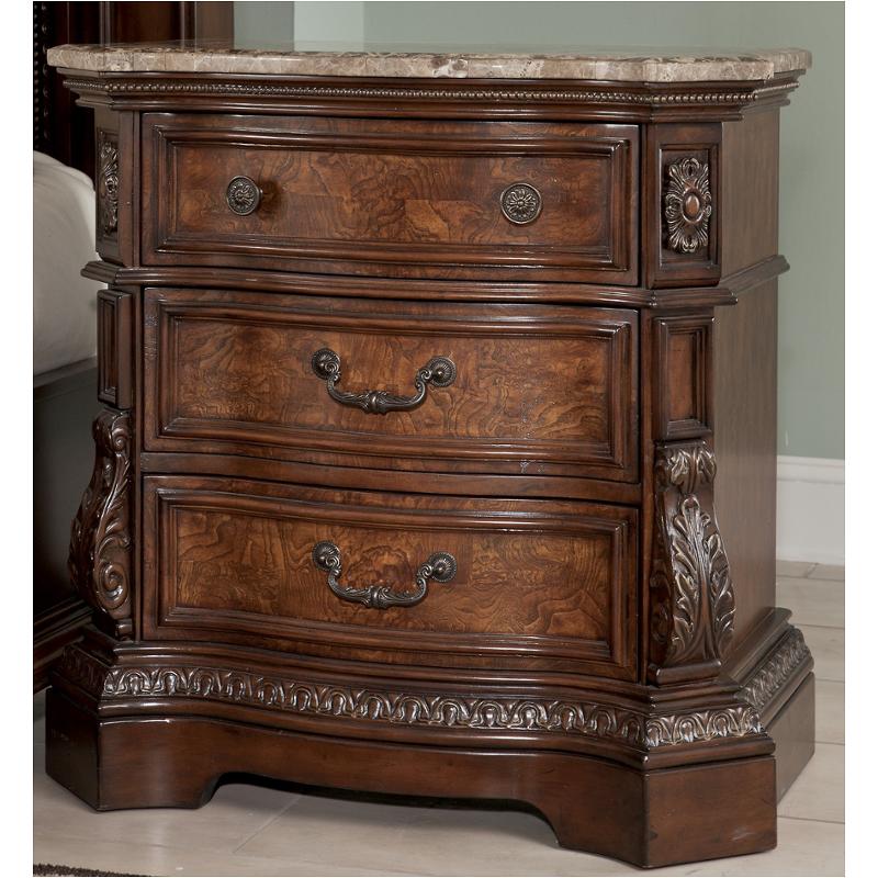 B705-93 Ashley Furniture Ledelle - Brown Bedroom Furniture Nightstand