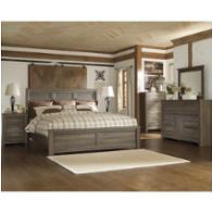 B251-58 Ashley Furniture Juararo - Dark Brown Bedroom Furniture Bed