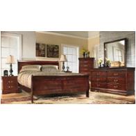 B376-81 Ashley Furniture Alisdair - Dark Brown Bedroom Furniture Bed