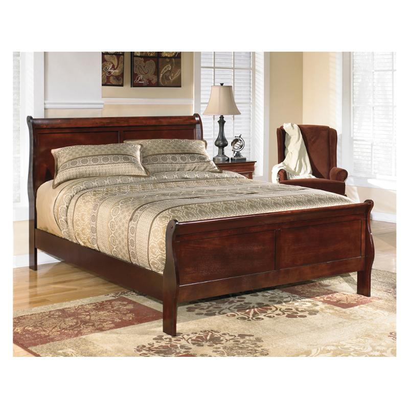 B376-94 Ashley Furniture Alisdair - Dark Brown Bedroom Furniture Bed