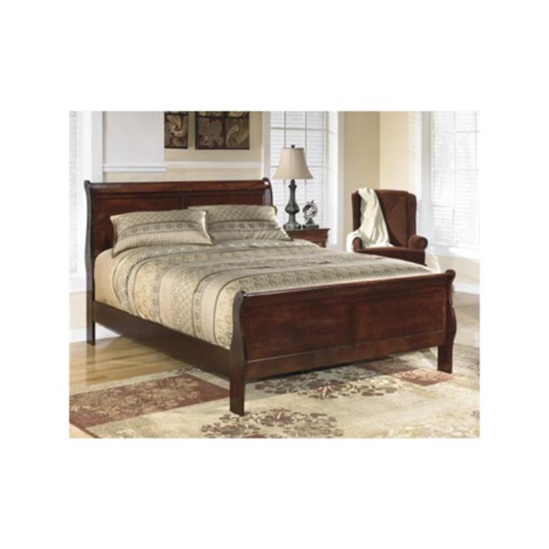 B376-97 Ashley Furniture Alisdair - Dark Brown Bedroom Furniture Bed