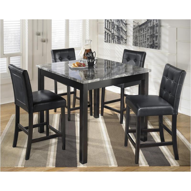 D154-223 Ashley Furniture Maysville - Black Dining Room Furniture Counter Height Table