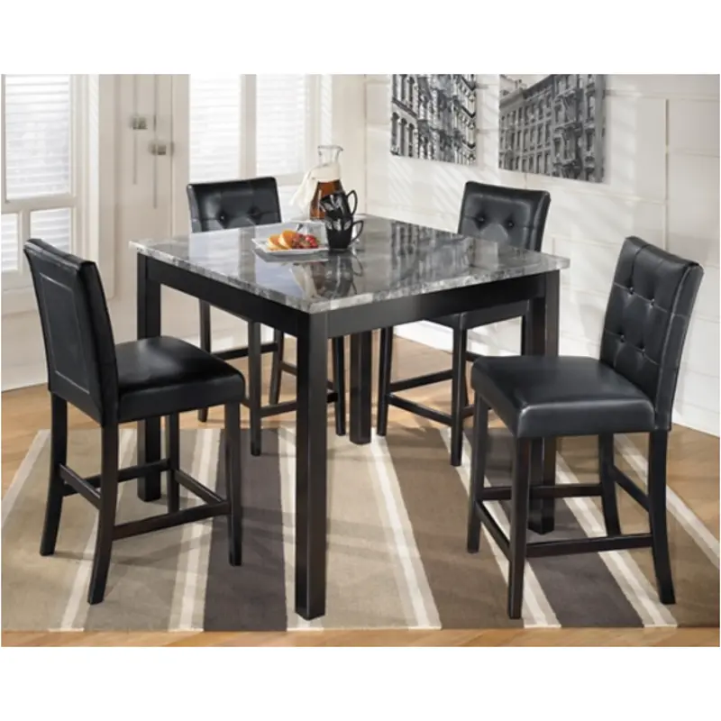 D154-223 Ashley Furniture Maysville - Black Dining Room Furniture Counter Height Table