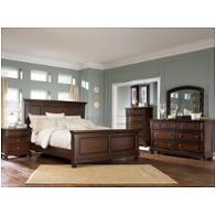 B697-57 Ashley Furniture Porter - Rustic Brown Bedroom Furniture Bed