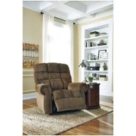 9760212 Ashley Furniture Ernestine - Truffle Living Room Furniture Recliner