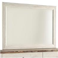 B267-36 Ashley Furniture Willowton - Whitewash Bedroom Furniture Mirror