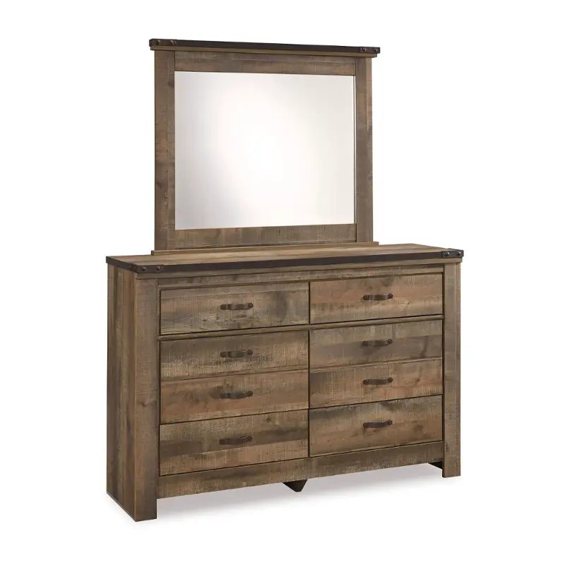 B446-21 Ashley Furniture Trinell - Brown Bedroom Furniture Dresser