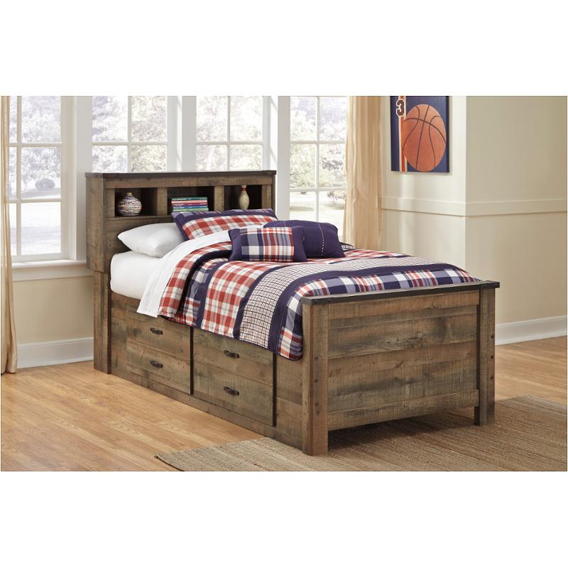 B446-50 Ashley Furniture Trinell - Brown Bedroom Furniture Bed