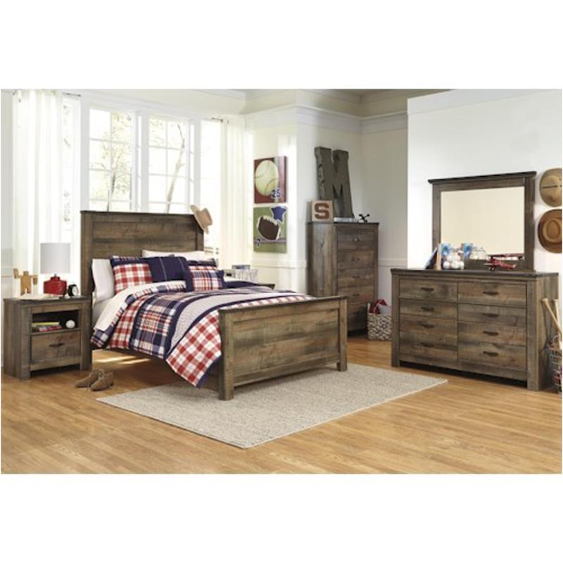 B446b3 Ashley Furniture Trinell - Brown Bedroom Furniture Bed