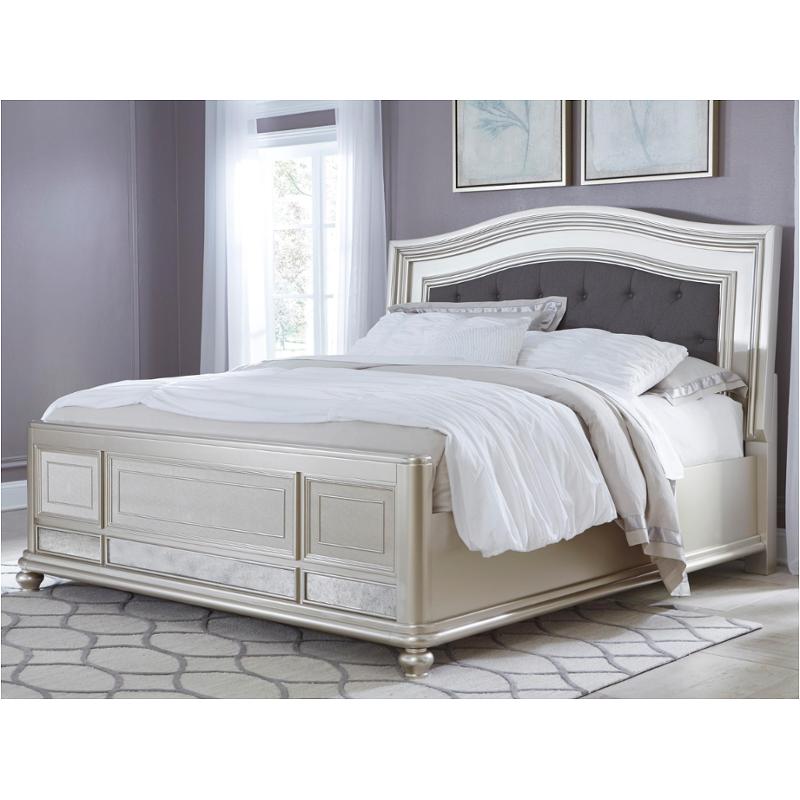 B650-56 Ashley Furniture Coralayne - Silver Bedroom Furniture Bed