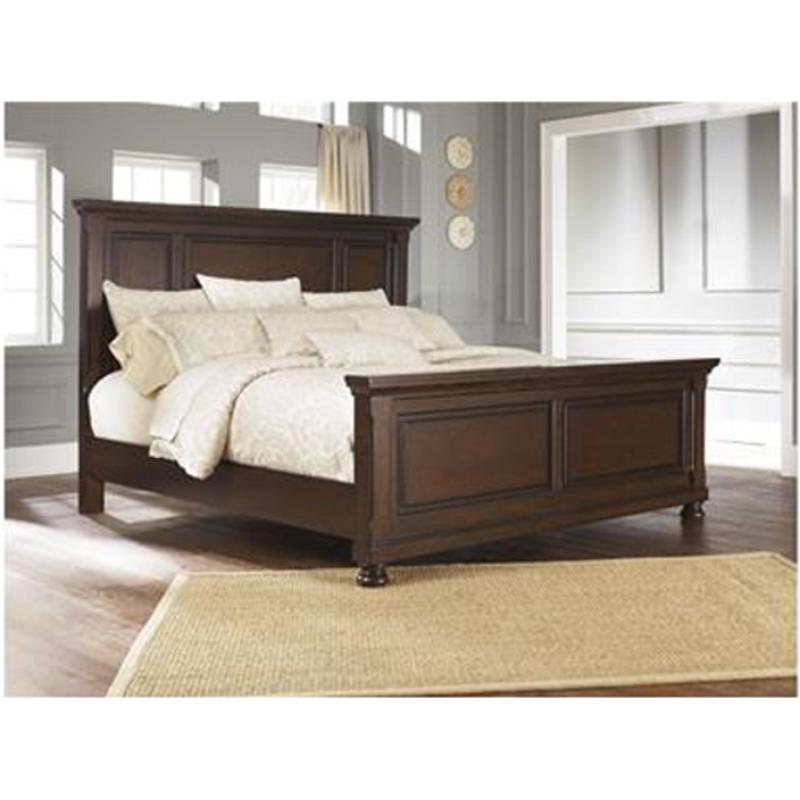 B697-58 Ashley Furniture Porter - Rustic Brown Bedroom Furniture Bed