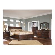 B697-78-ck Ashley Furniture Porter - Rustic Brown Bedroom Furniture Bed