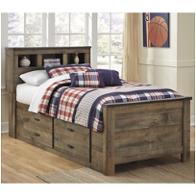 B446b17 Ashley Furniture Trinell - Brown Bedroom Furniture Bed