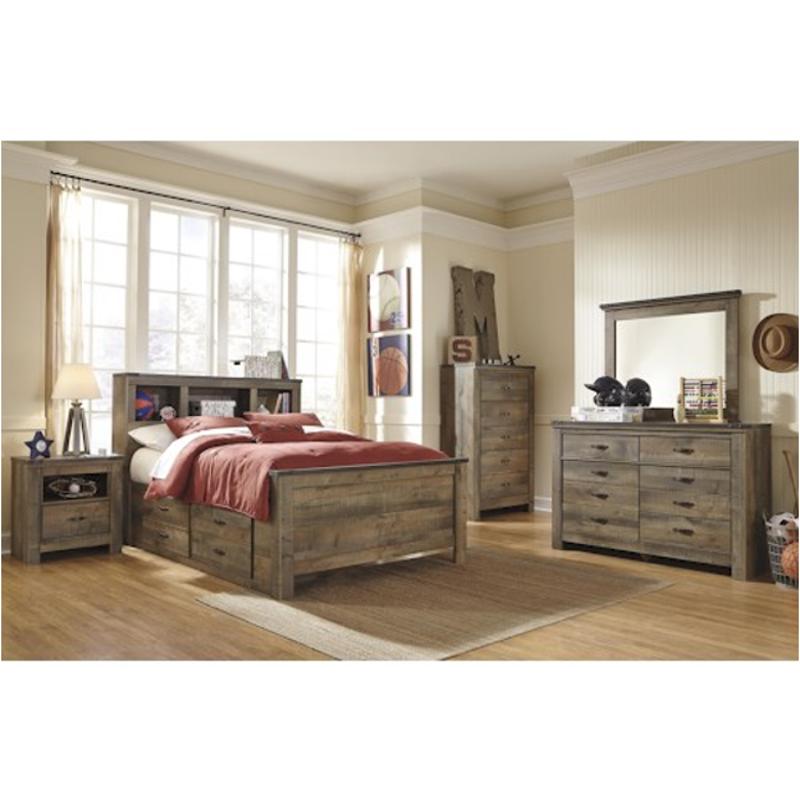 B446b79 Ashley Furniture Trinell - Brown Bedroom Furniture Bed