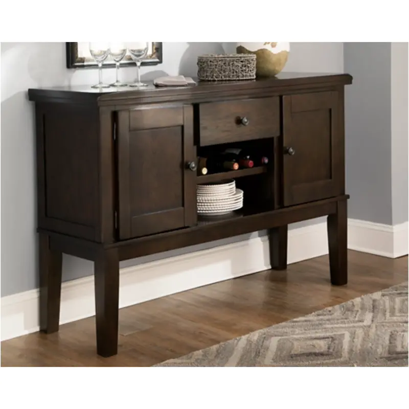 D596-60 Ashley Furniture Haddigan - Dark Brown Dining Room Furniture Server