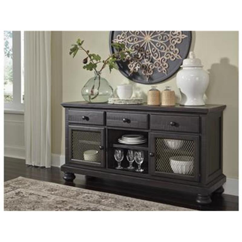 D635-60 Ashley Furniture Sharlowe - Charcoal Dining Room Furniture Server