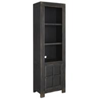 W732-24 Ashley Furniture Gavelston - Black Home Entertainment Furniture Accent Cabinet